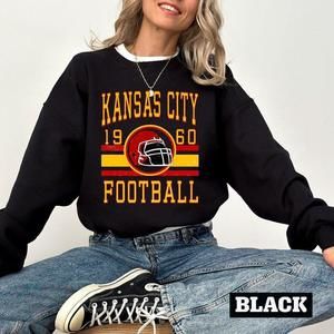 Kansas City Football Sweater, Kansas City Game Day Sweatshirt